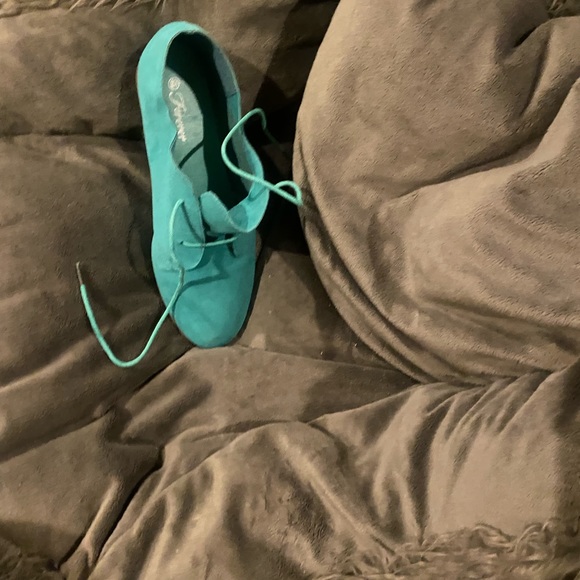 Forever Women lace up shoe mint size 81/2 - Picture 5 of 10